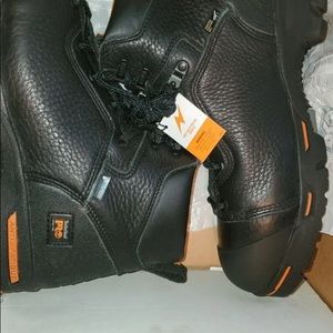 Timberlands anti fatigue steel toe workboots